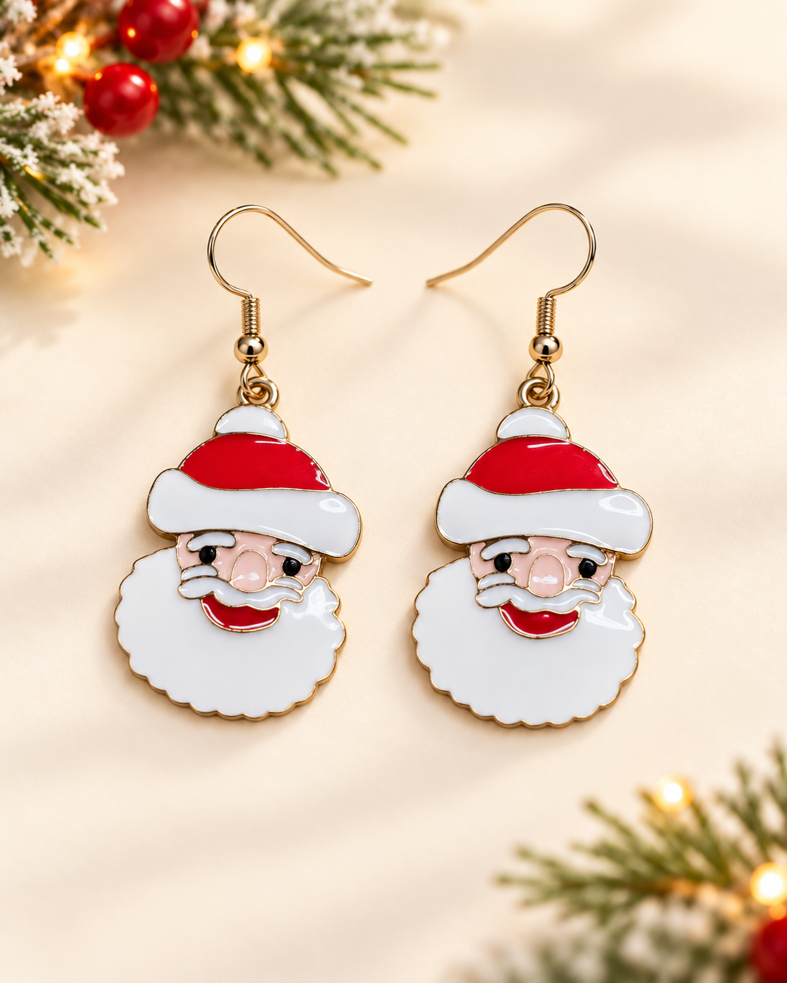 Boucles d’oreilles Noël