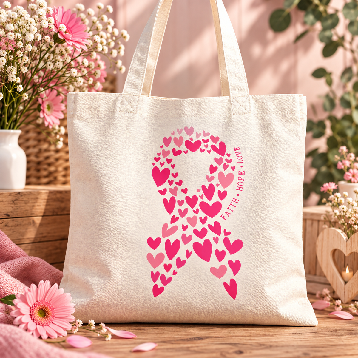 Tote bag Octobre Rose