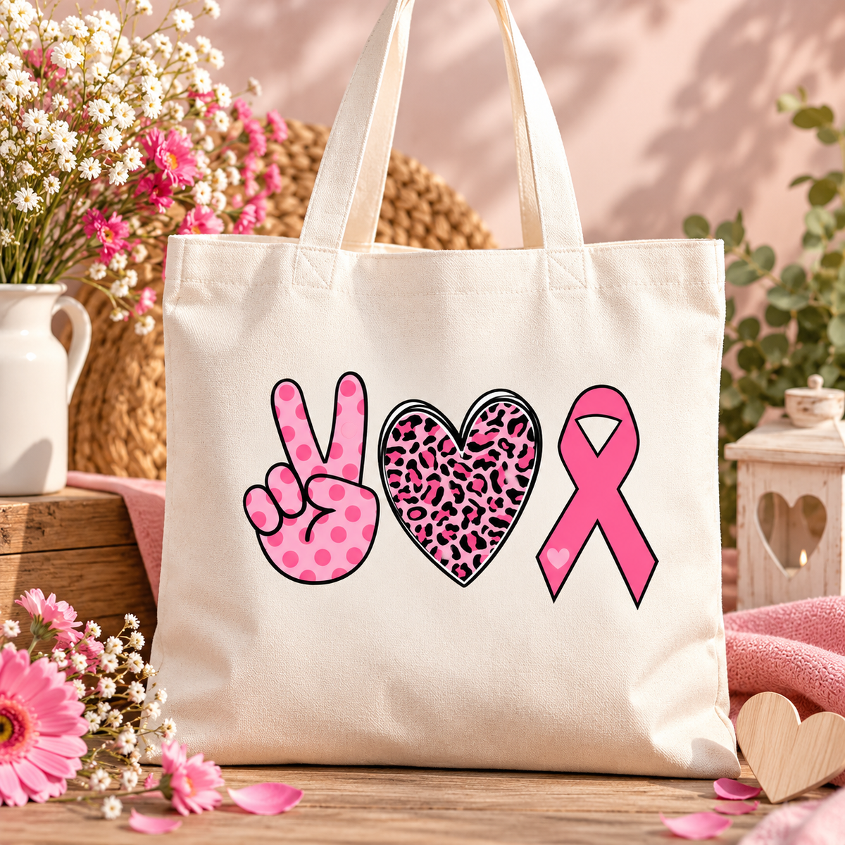 Tote bag Octobre Rose