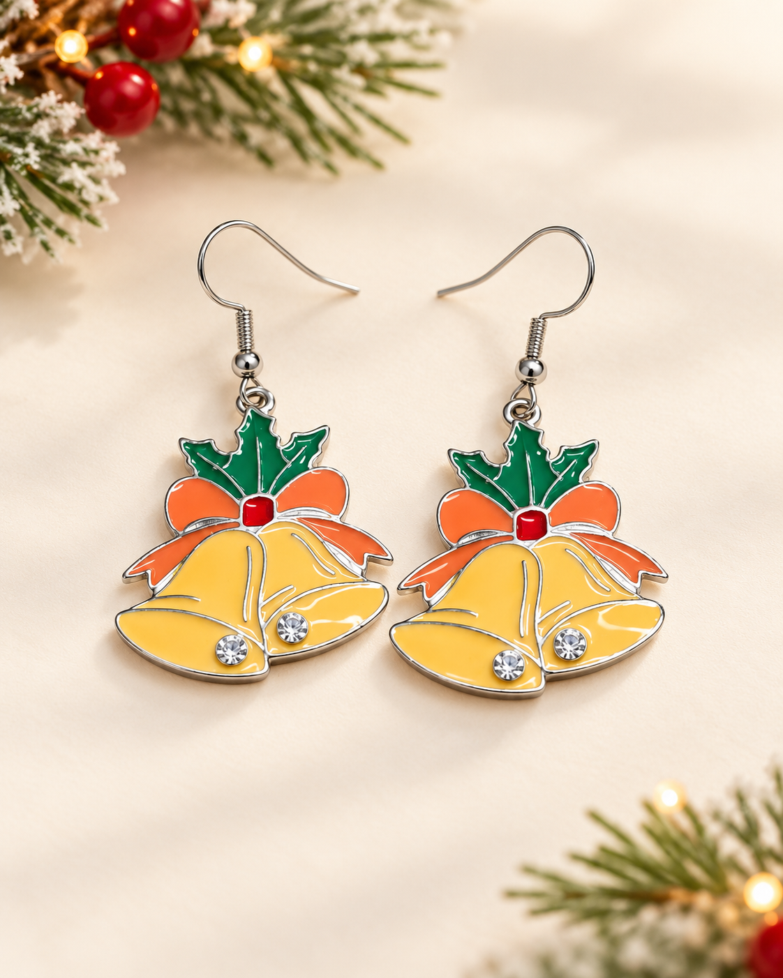 Boucles d’oreilles Noël