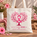 Tote bag Octobre Rose