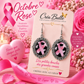Boucles d’oreilles Octobre Rose