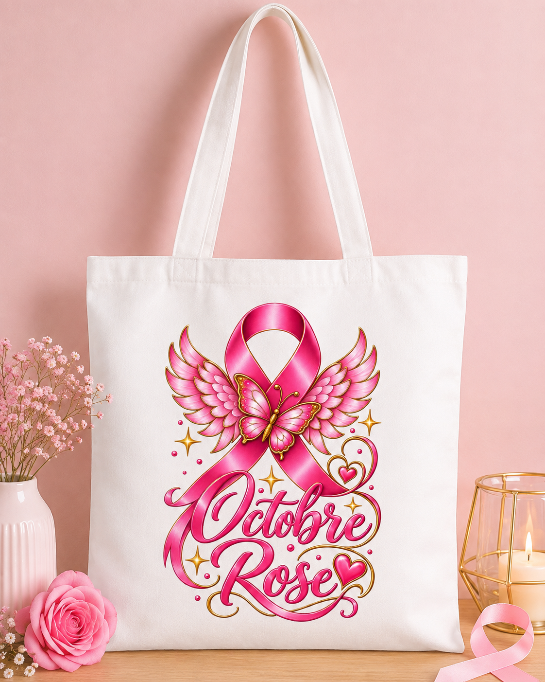 Tote Bag Octobre Rose